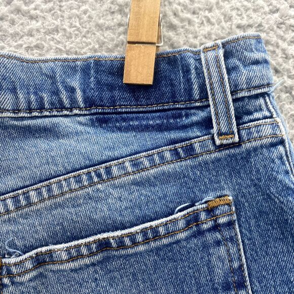 Abercrombie & Fitch Shorts Women's 28 x 5* Curve Love Cut Off  Jorts 90's Skater - Picture 12 of 13